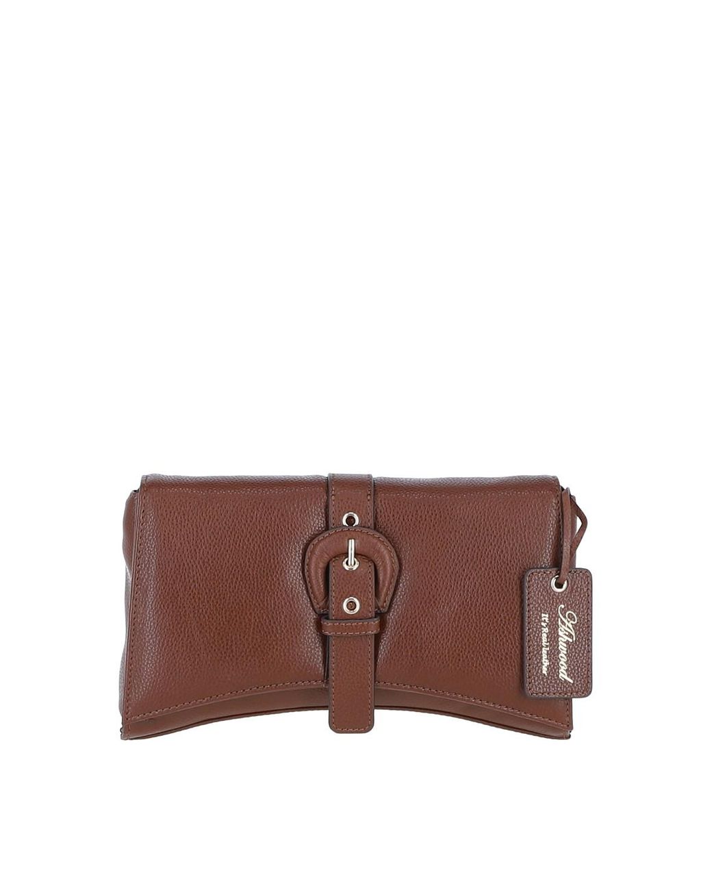 Ashwood Leather Brown 'Bellora' Real Crossbody Bag