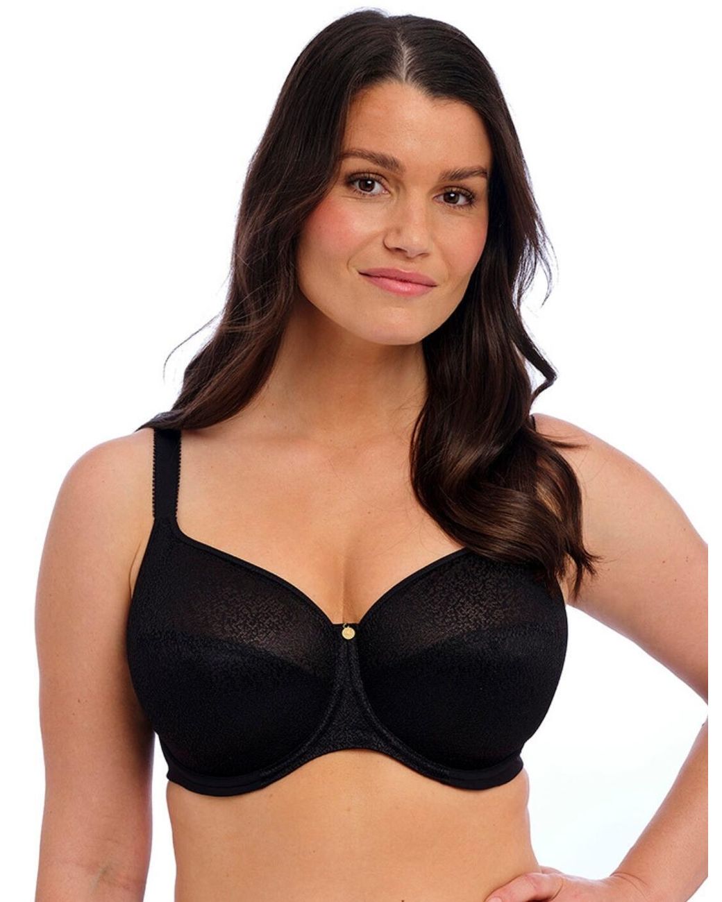Fantasie Black 103211 Demure Moulded Non Padded Bra