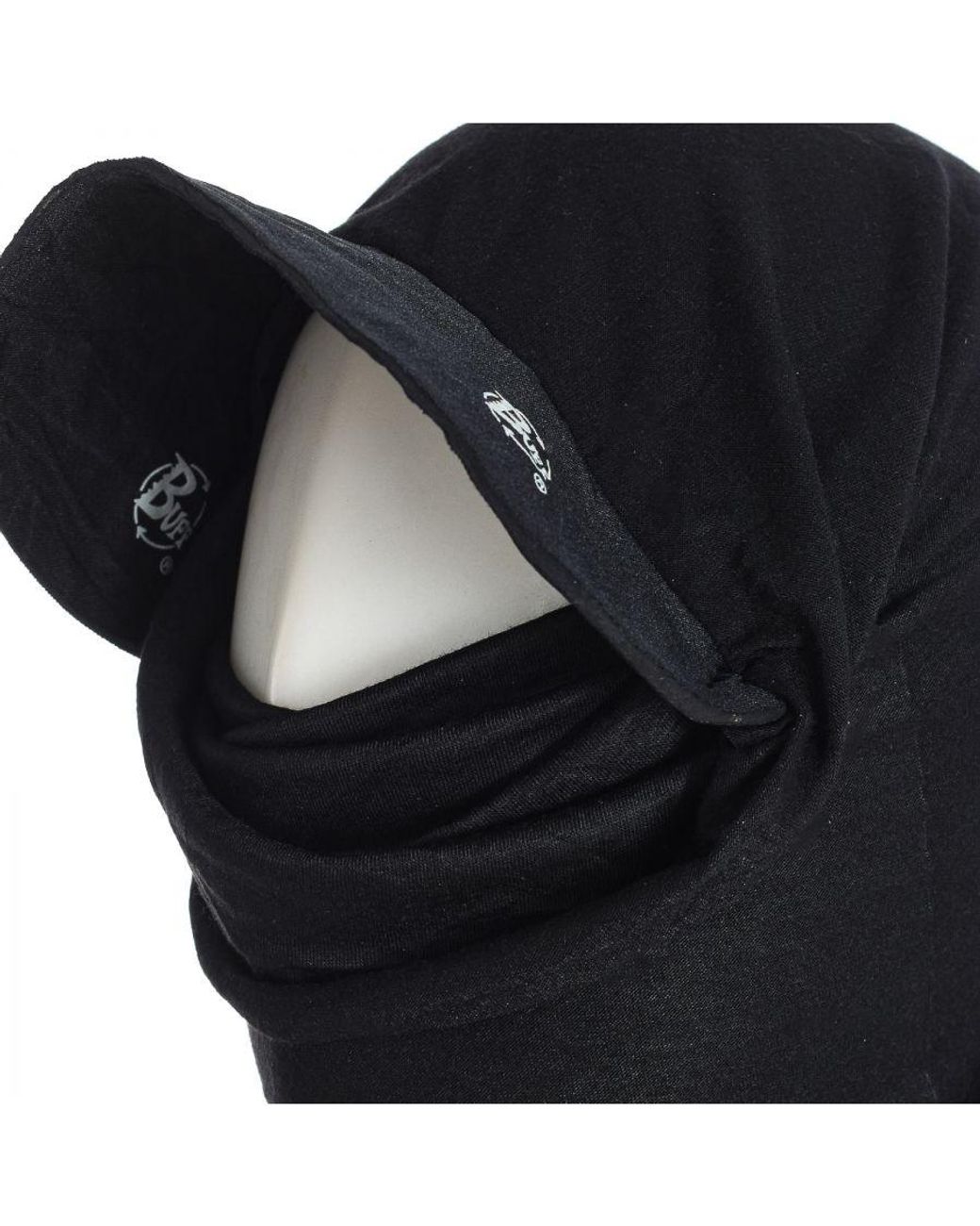 Buff Black Tubular With Multifunctional Seamless Visor 113500