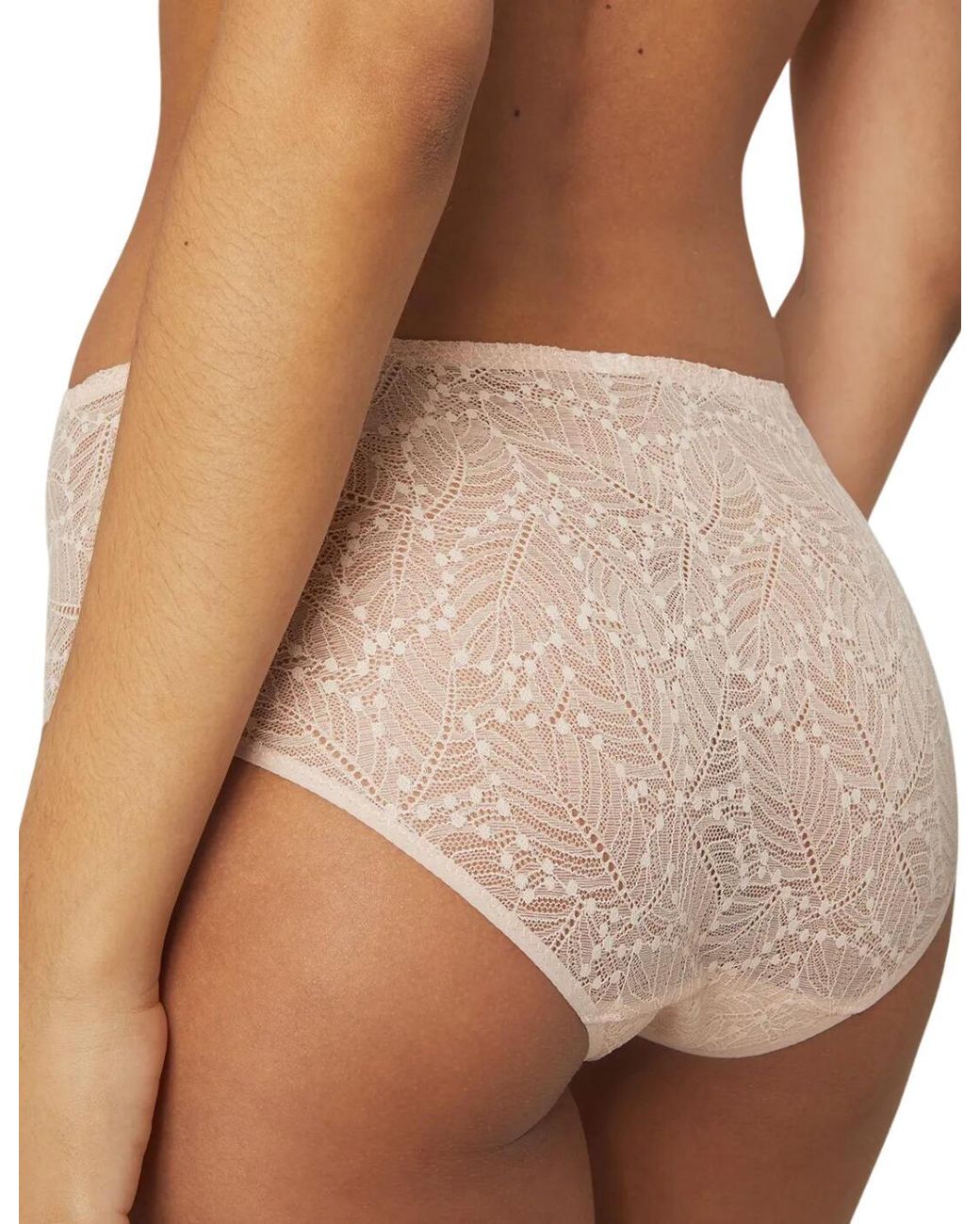 Simone Perele Brown Comete Retro Brief