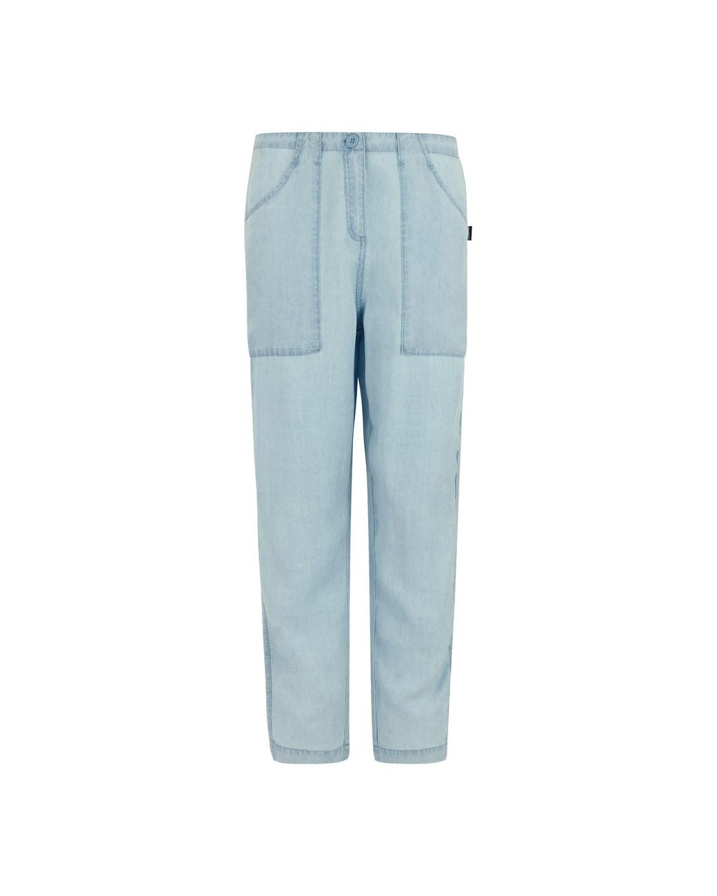 Regatta Blue Ladies Shorebella Capri Trousers (Chambray)