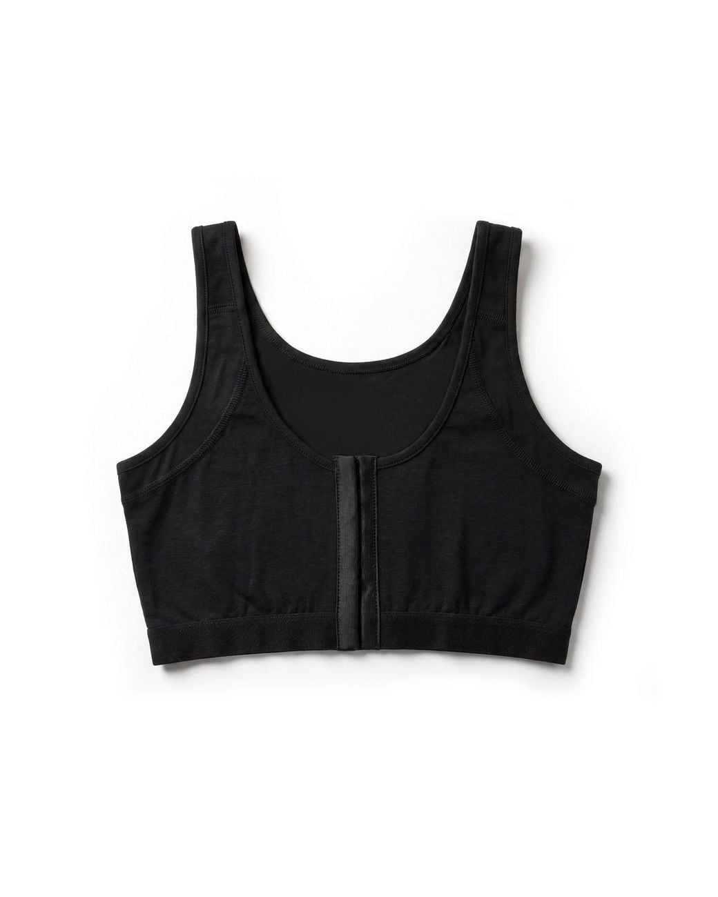 Öts Black Cotton Bralette