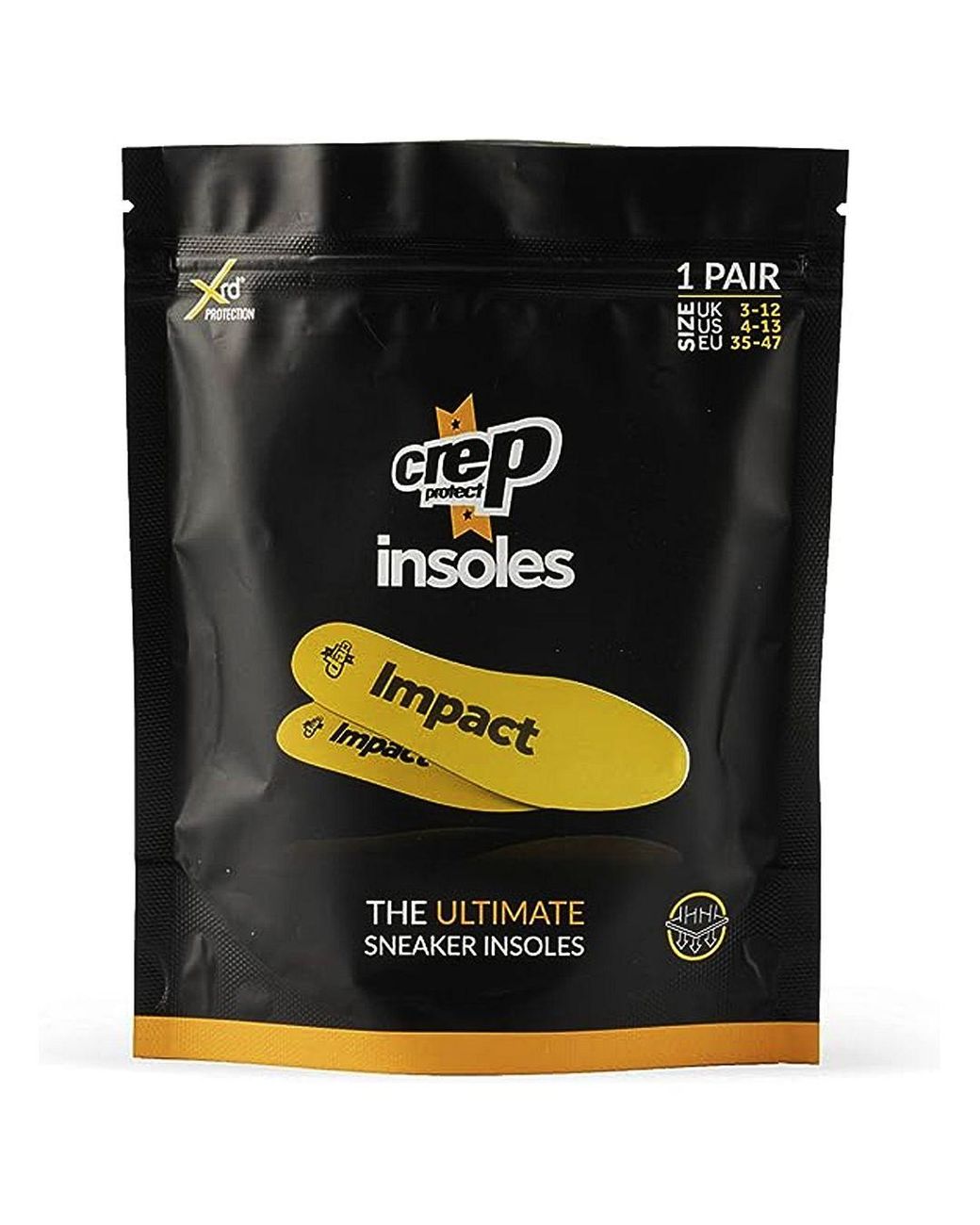 Crep Protect Black 1 Pair Ultimate Impact Insole