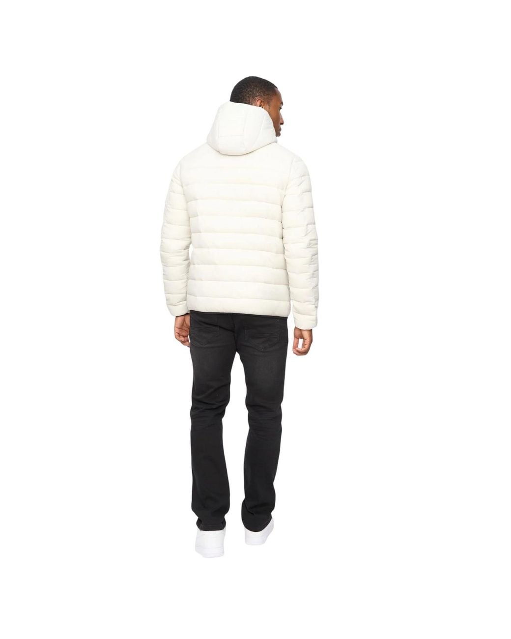 Crosshatch White Gattering Mve Jacket (Putty) for men