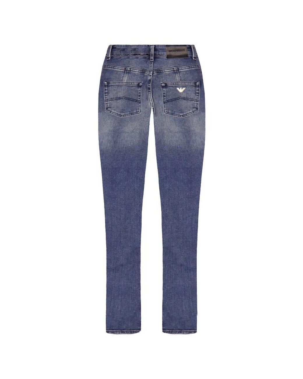 Armani high hotsell waisted jeans