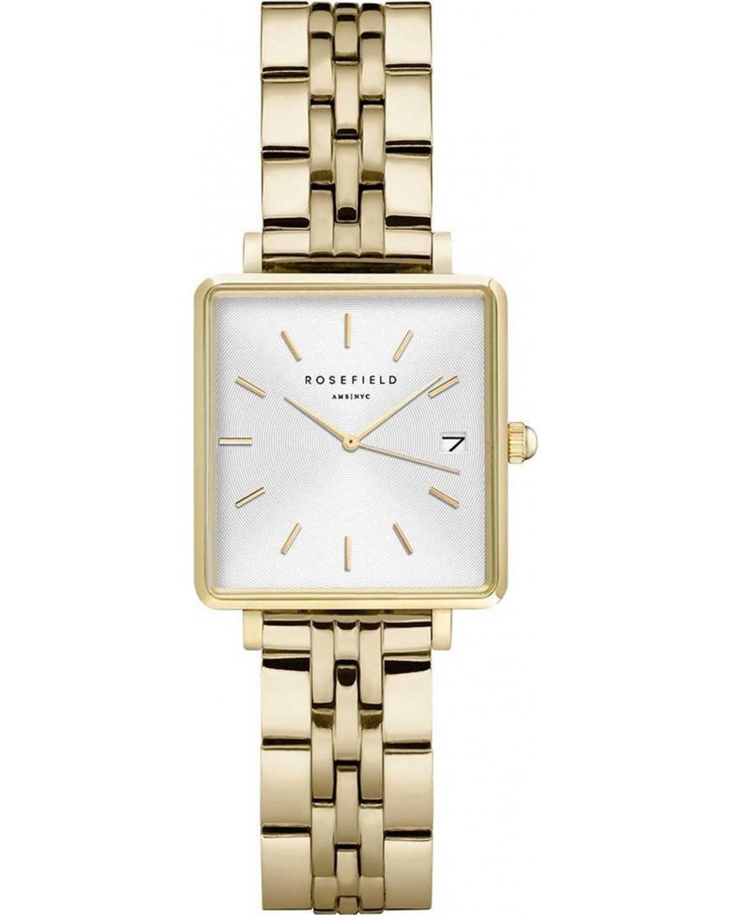 ROSEFIELD Metallic Bmwlbg-X241 Ladies Boxy Gift Set Watch