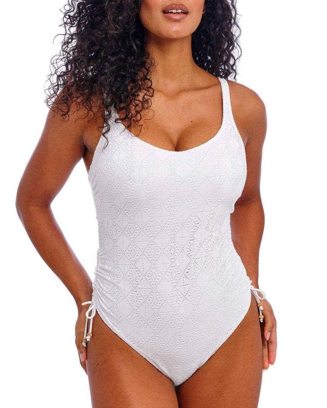 Freya White Nomad Nights Underwired Swimsuit
