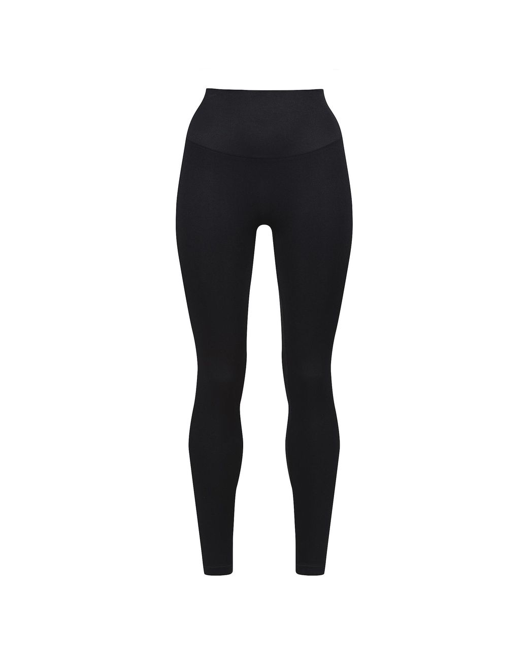 Ruey Black Ladies Essentials Leggings Sculpting Supportive Recycled Stretch Fit