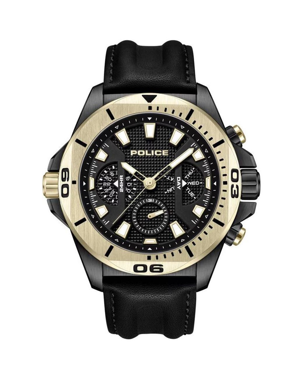 Police Black Pewjf0022501 Watch for men