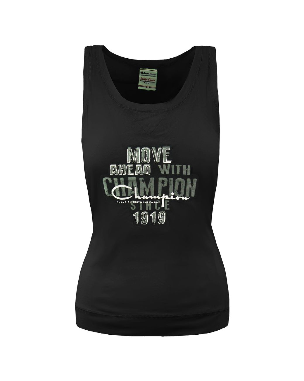 Champion Black Heritage Fit Vest
