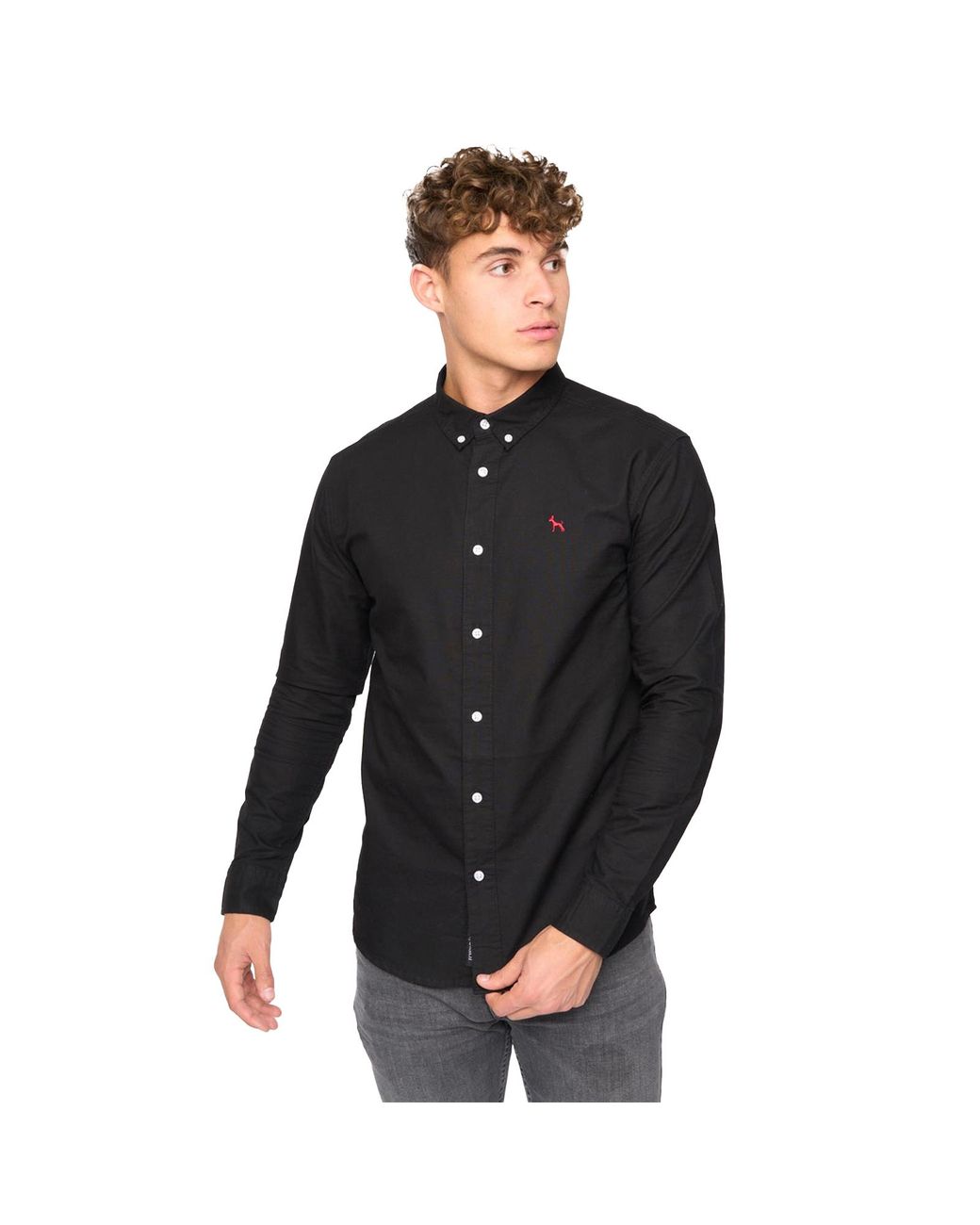 Bewley & Ritch Black Chatmen Slim Fit Shirt for men