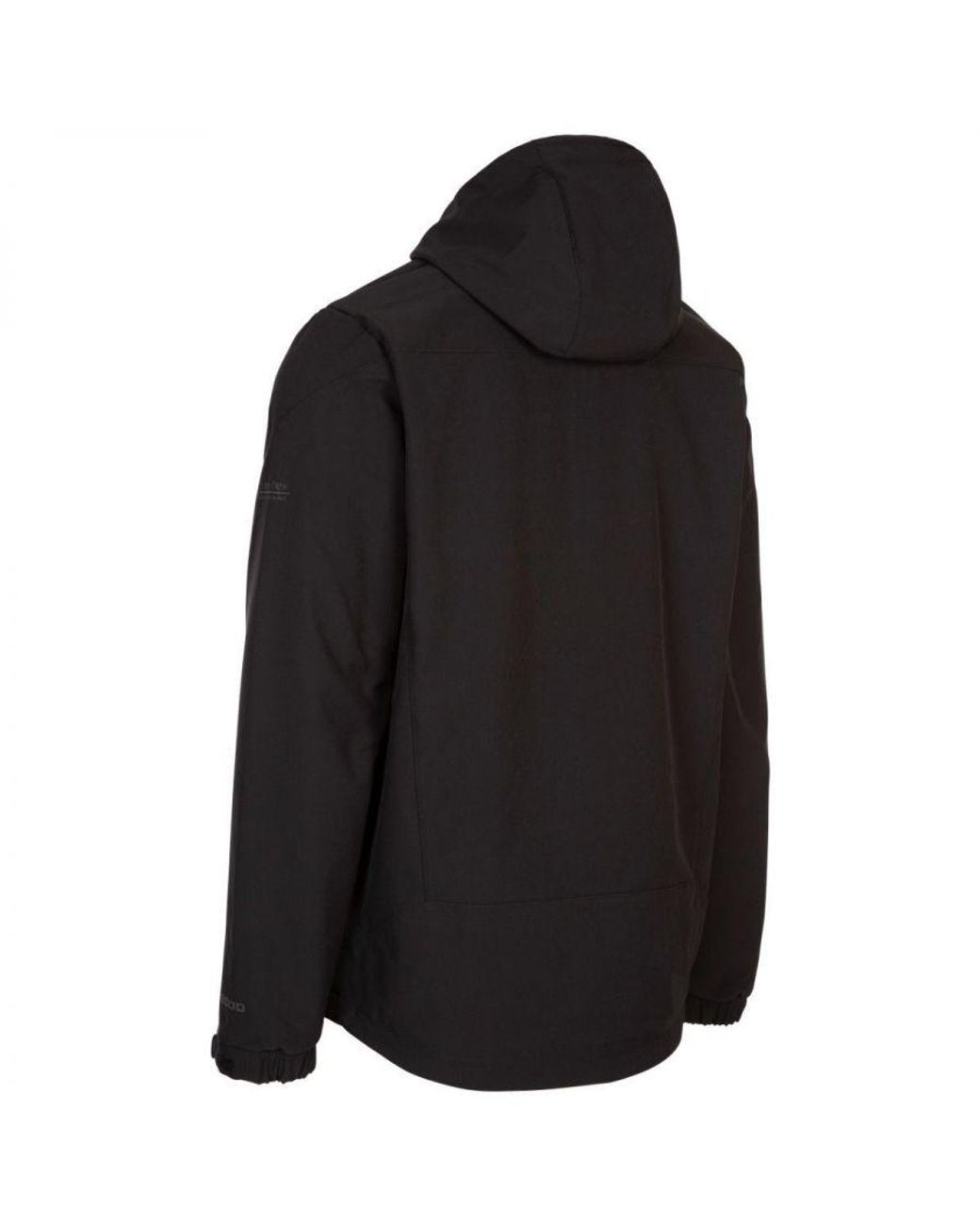 Trespass Black Marlon Soft Shell Jacket for men