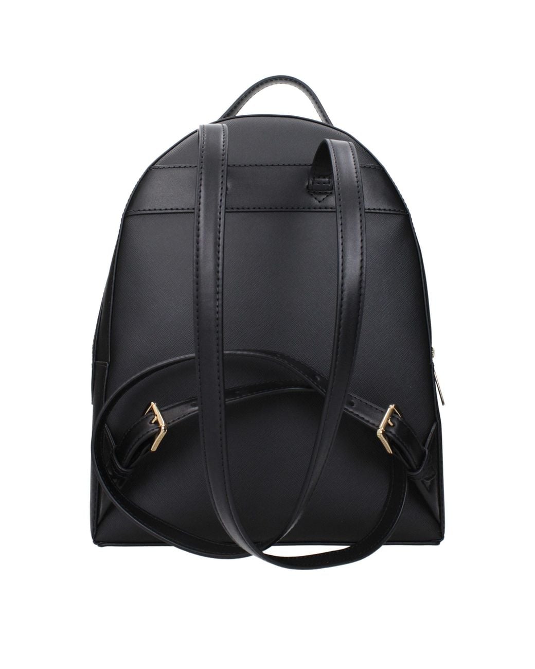 Michael Kors Black Leather Backpack