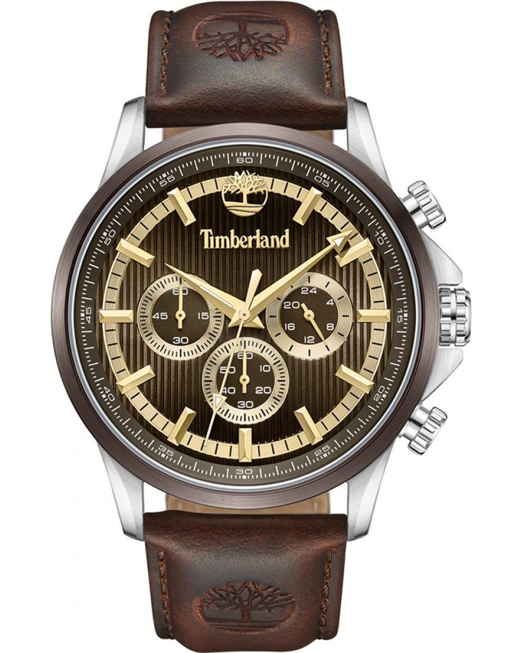 Timberland Gray Tdwgf0054601 Bernardston Watch for men