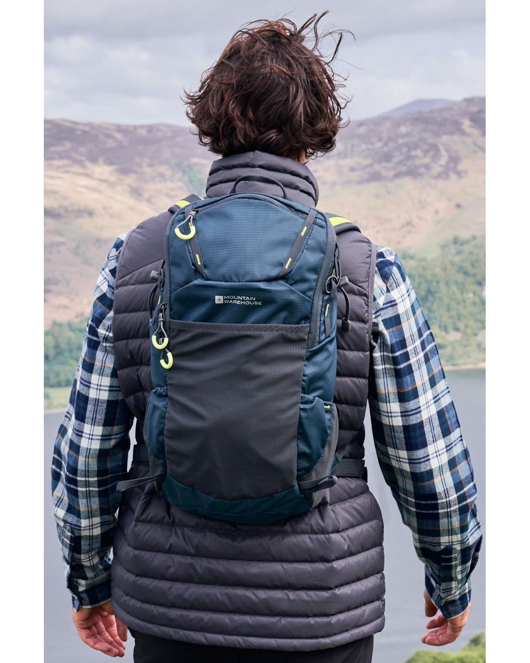 Mountain Warehouse 'Inca' Rucksack With Chest Strap Everyday Backpack ...