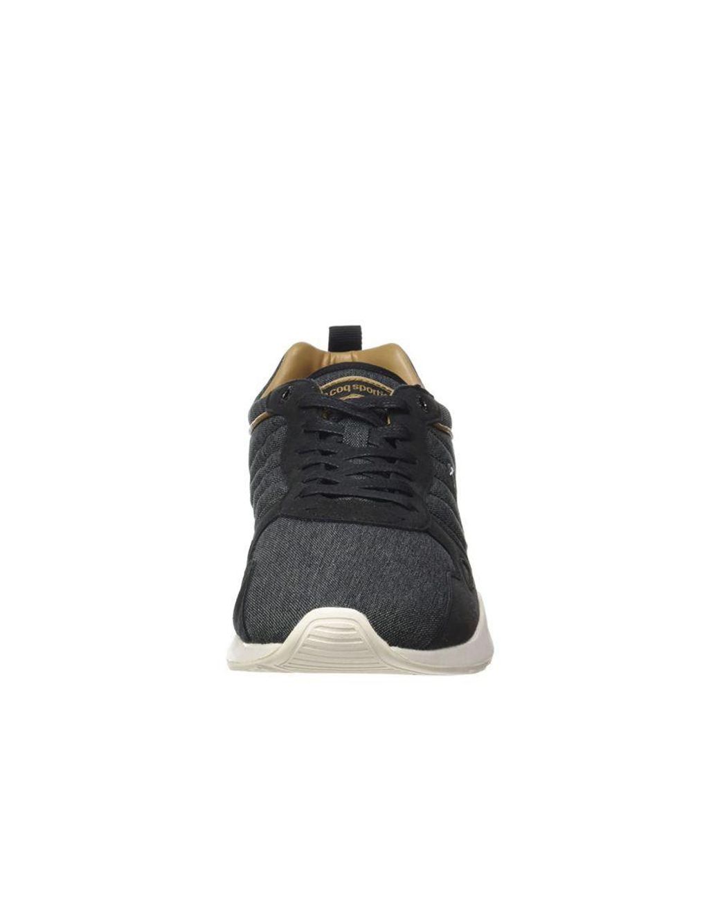 Le Coq Sportif Black Baskets Lcs R600 2 Tones Trainers for men