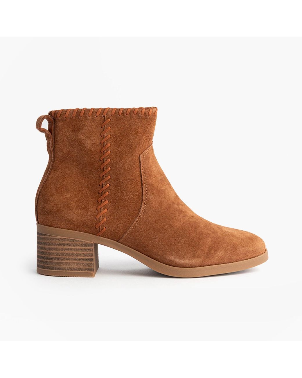 TOMS Brown Delilah Ankle Boots