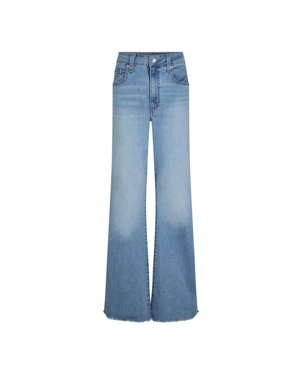 Levi's Blue Levi's High Rise Flared Five Pocket Jeans