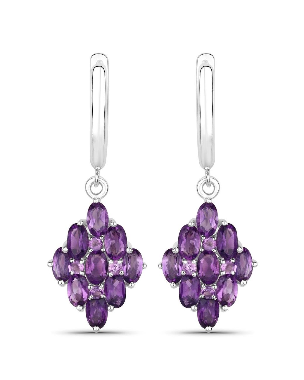 Rafaela Donata Purple Khushi Sterling Earring