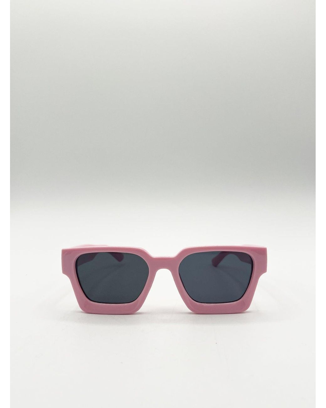 SVNX Blue Square Retro Sunglasses