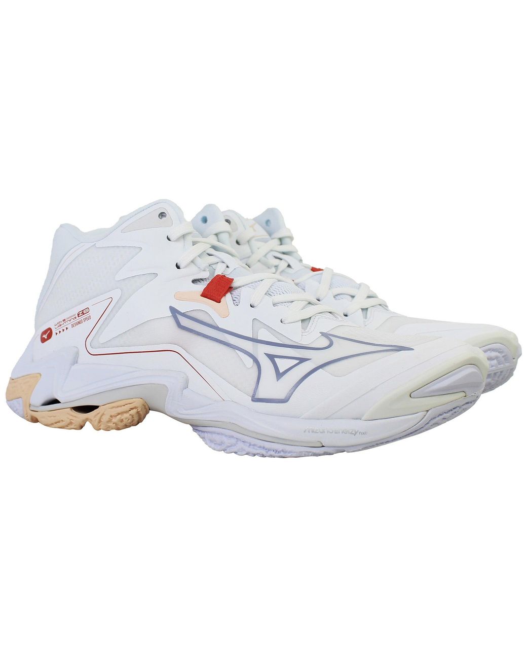 Mizuno Gray Wave Lightning Z8 Mid Volleyball Shoes