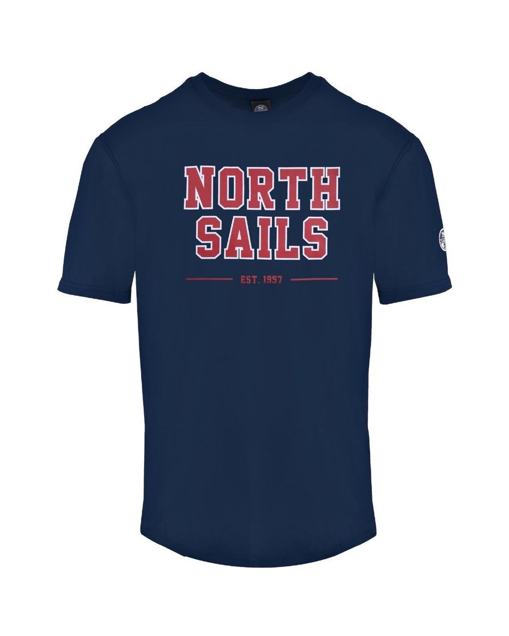 North Sails 9024060800 Navy Blue T-shirt for men