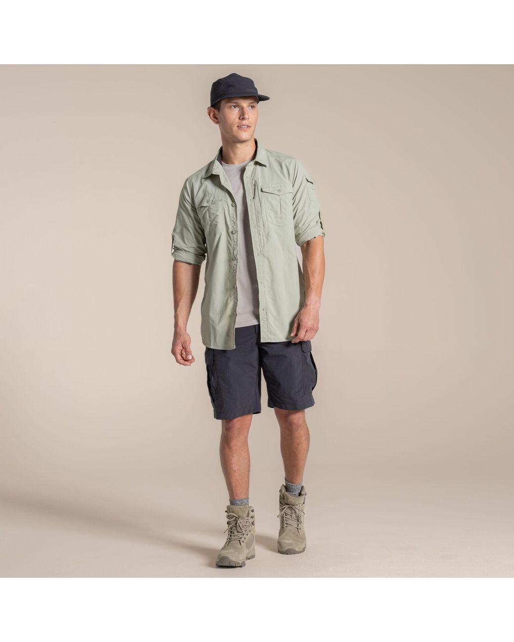 Craghoppers Green Adventure Iii Nosilife Long-Sleeved Shirt (Bayleaf) for men