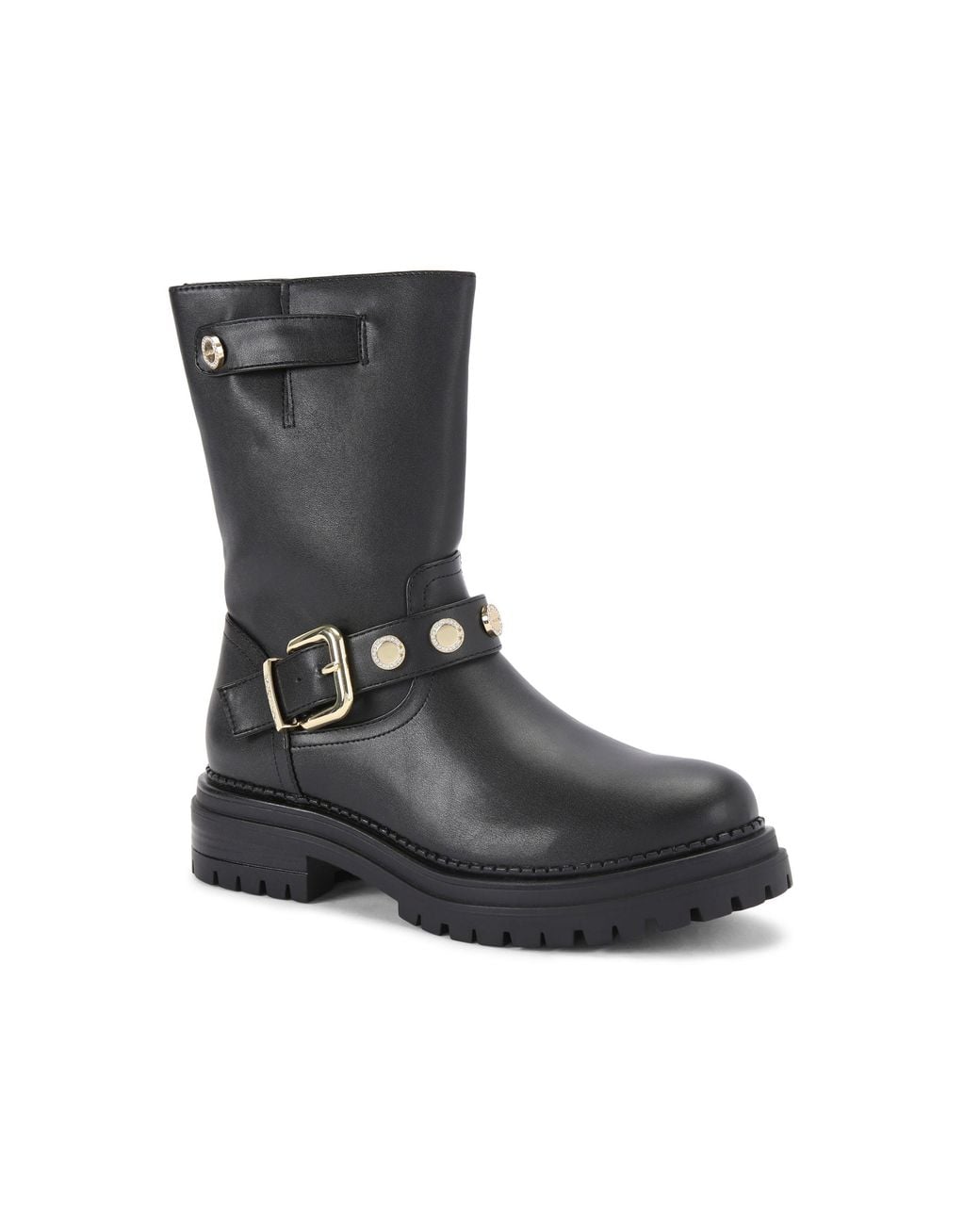 Carvela Kurt Geiger Black Headline Coin Boots