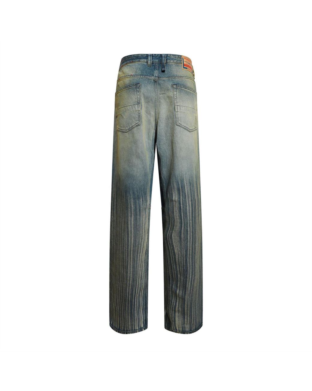 DIESEL Blue 2001 D Macro U Wide Leg Jeans for men