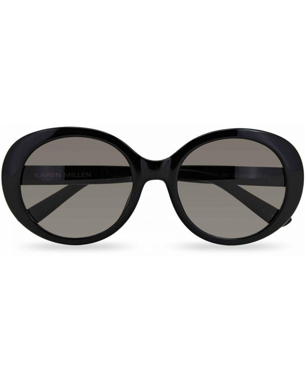 Karen Millen Black Km5051 Sunglasses Ladies 001Blk