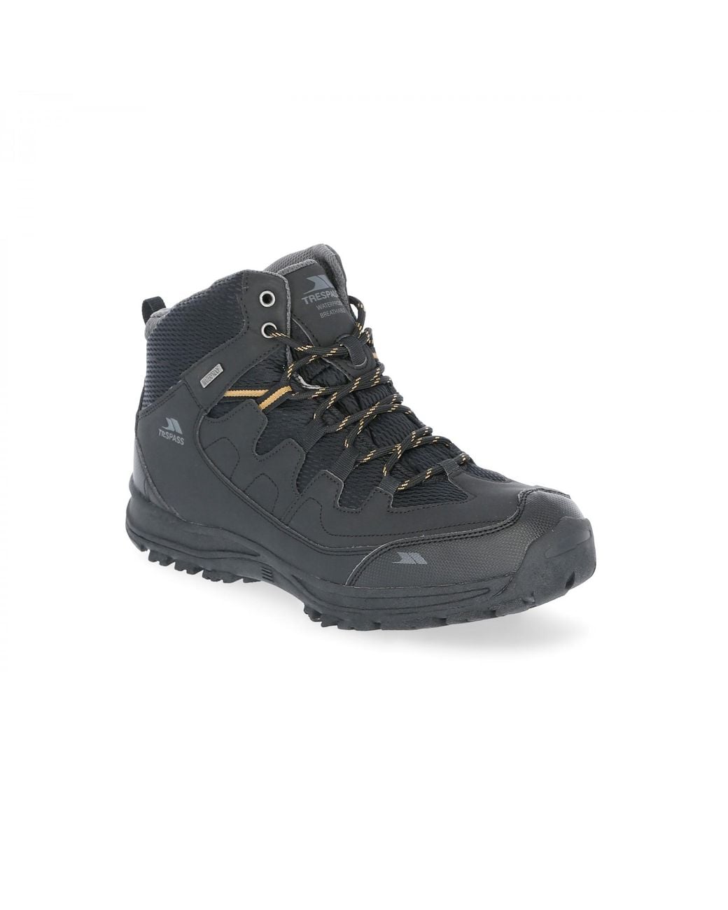 Trespass Gray Finley Waterproof Walking Boots for men