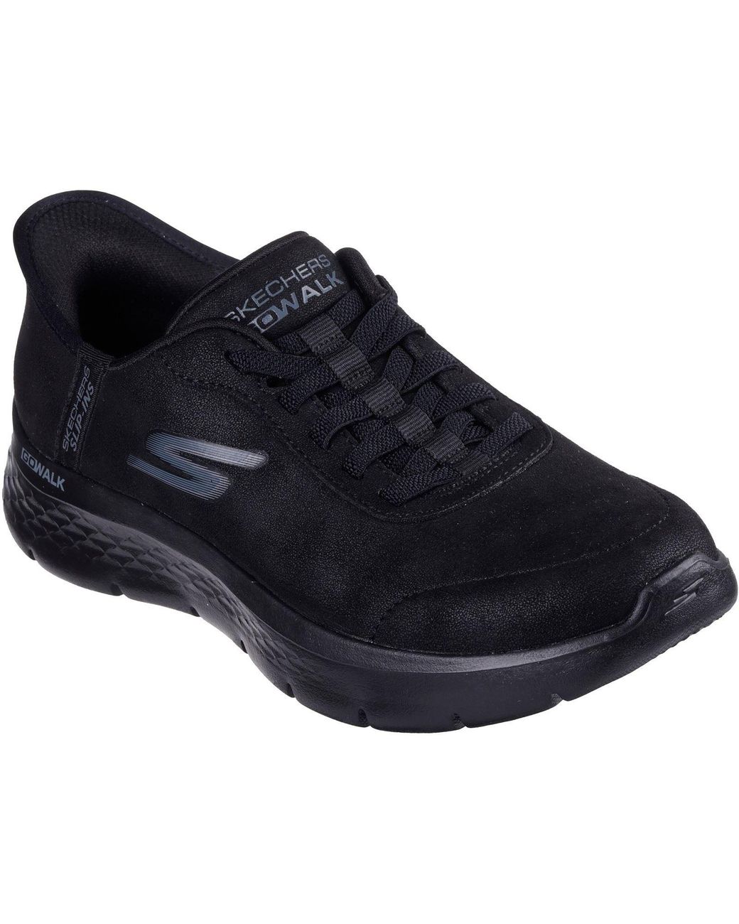 Skechers Blue Go Walk Flex Mali Textile Trainers