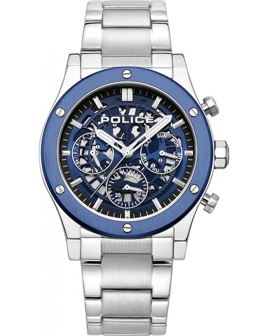 Police Gray Pewjk0006440 Knotty Watch for men