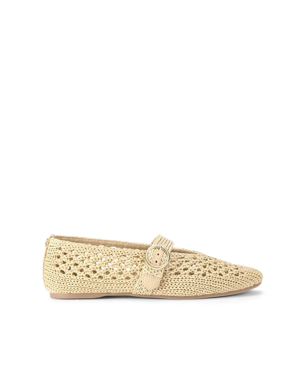 KG by Kurt Geiger Natural Noor Ballet Flats