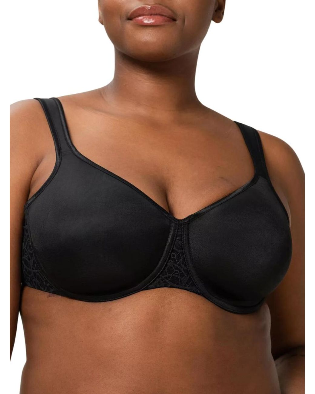 Triumph Black Comfort Minimizer Bra