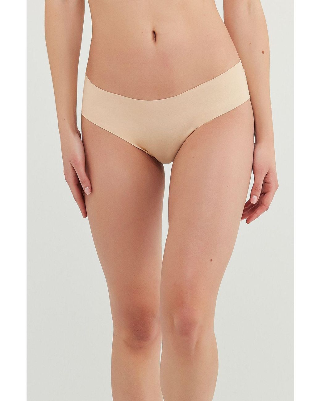 Penti Natural Mid-Waist Cotton Jersey Hipster Brief