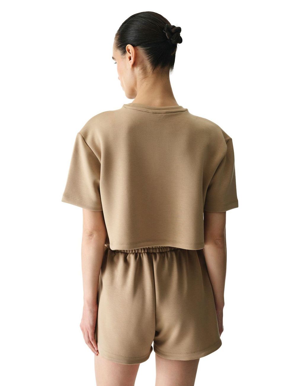Penti Natural Oversized Knitted Crew Neck T-Shirt