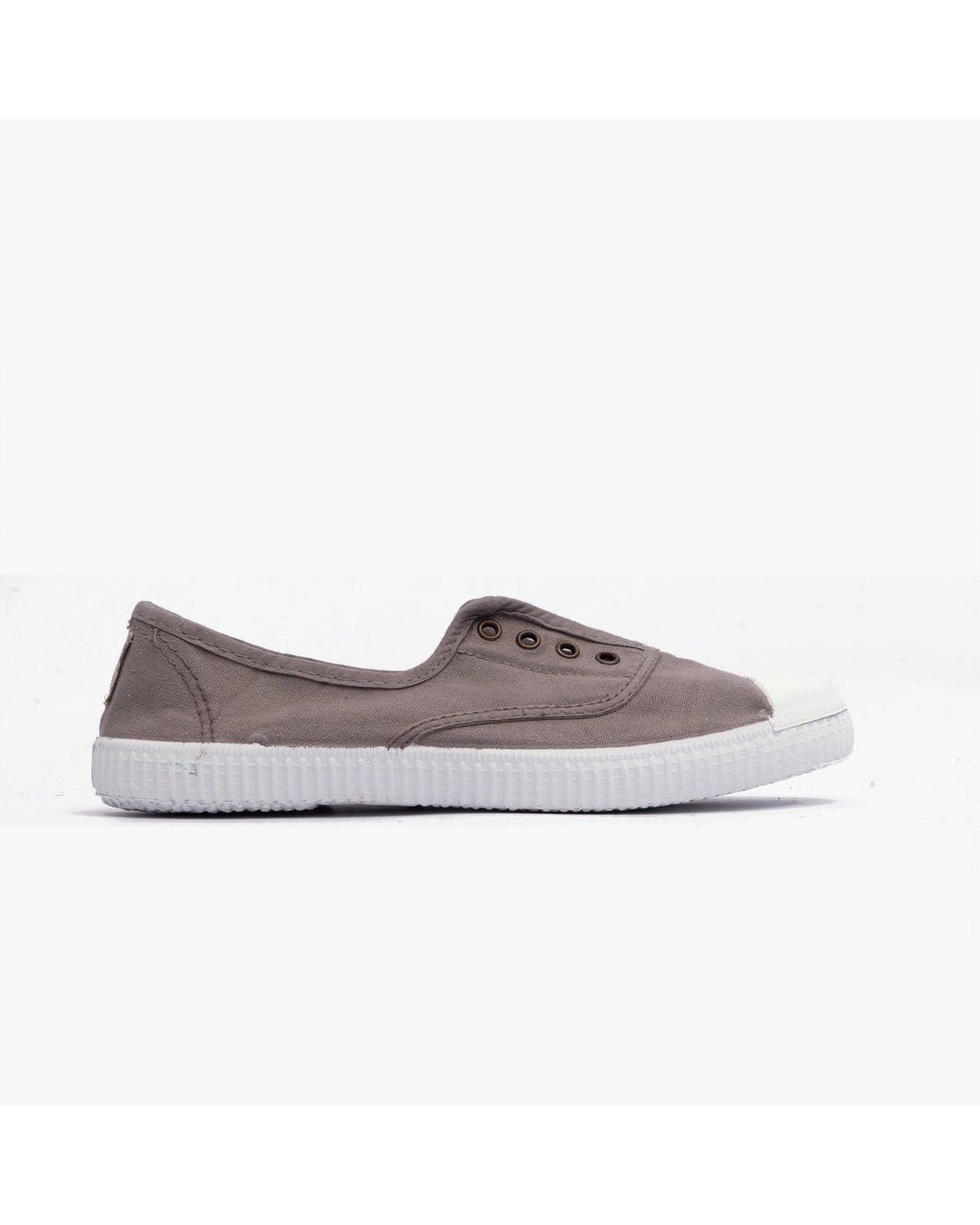Victoria Gray 1915 Inglesa Drec Canvas Pumps Gris