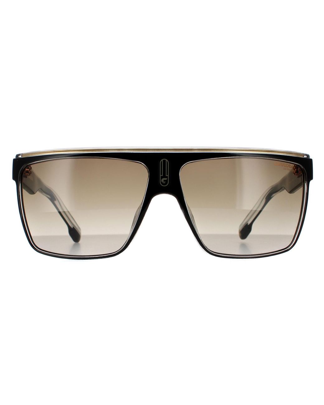 Carrera Black Shield Gradient Sunglasses