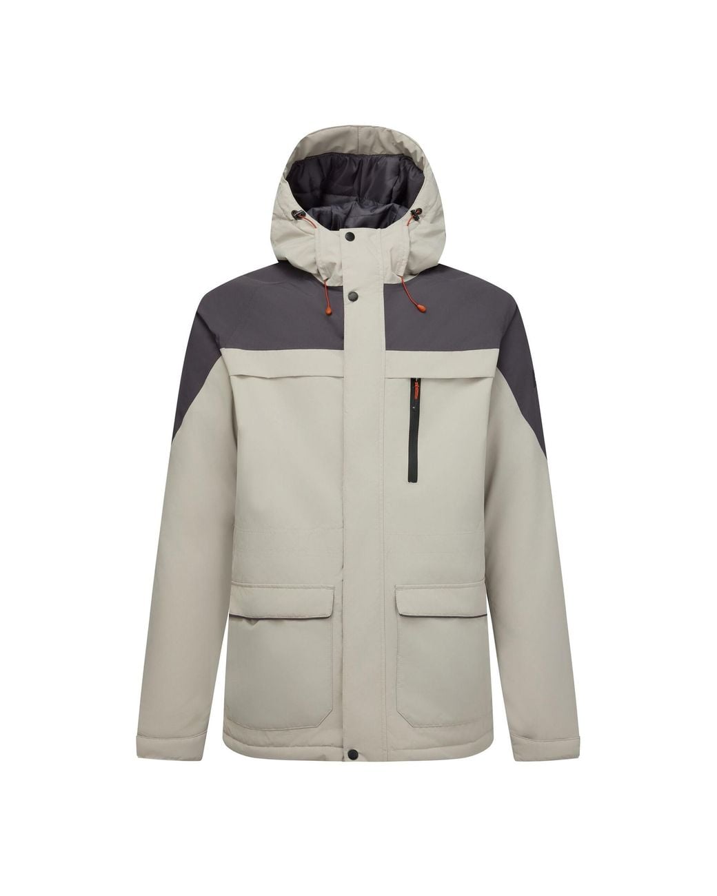 Regatta Green Stanford Two Tone Waterproof Insulated Jacket (Abbeystone/Iron) for men