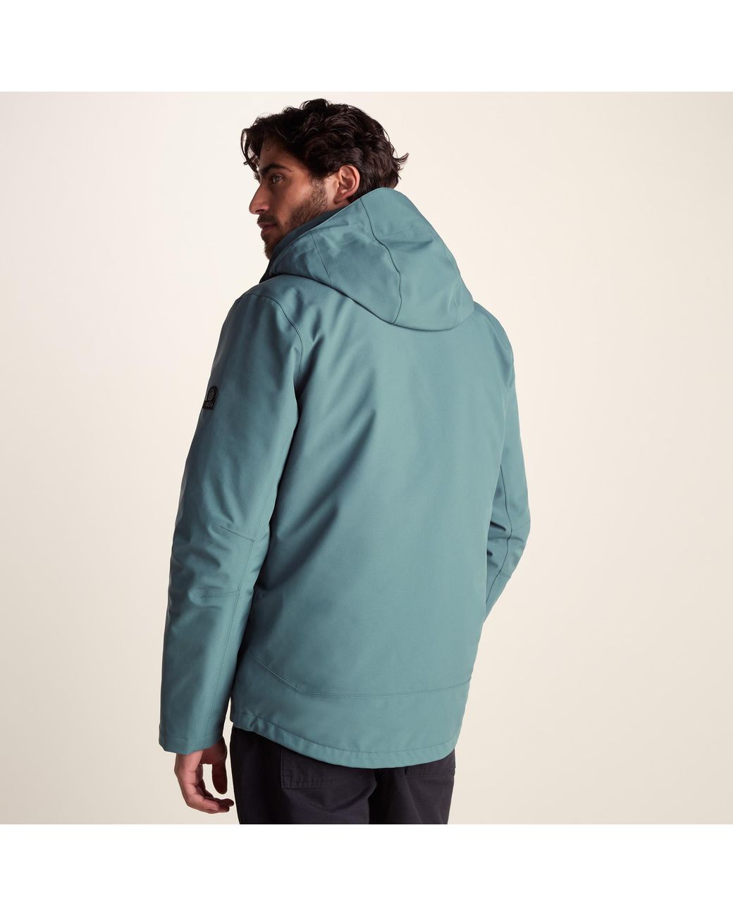 TOG24 Blue Denton 3-In-1 Waterproof Jacket for men