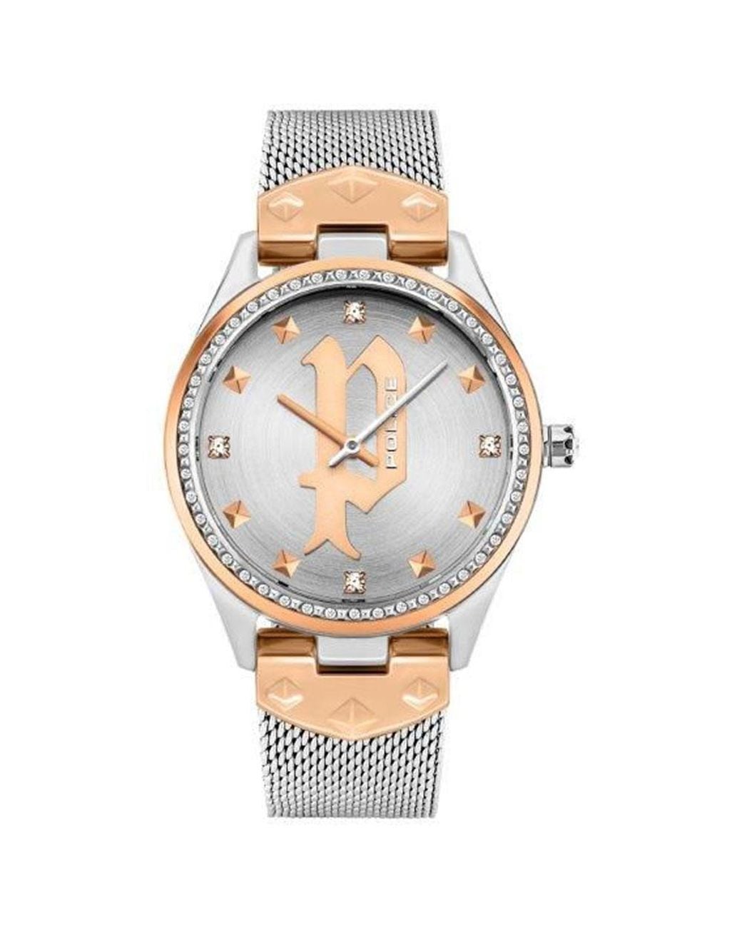 Police Metallic Watch Pl.16029Mstr/13Mm