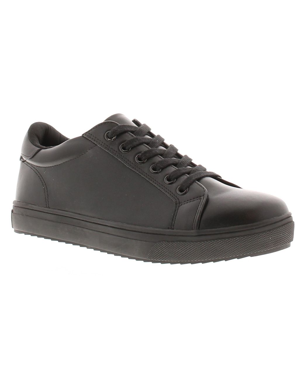 Platino Brown School Shoes Trainers Pumps Drawn Lace Up
