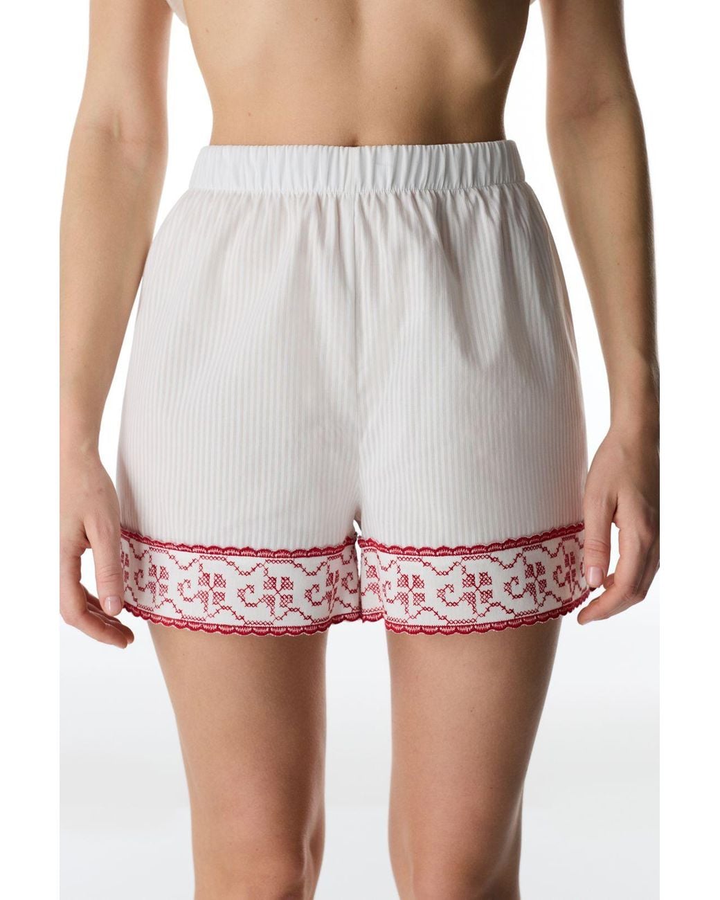 Penti White Magnifique Shorts Pyjama Bottoms