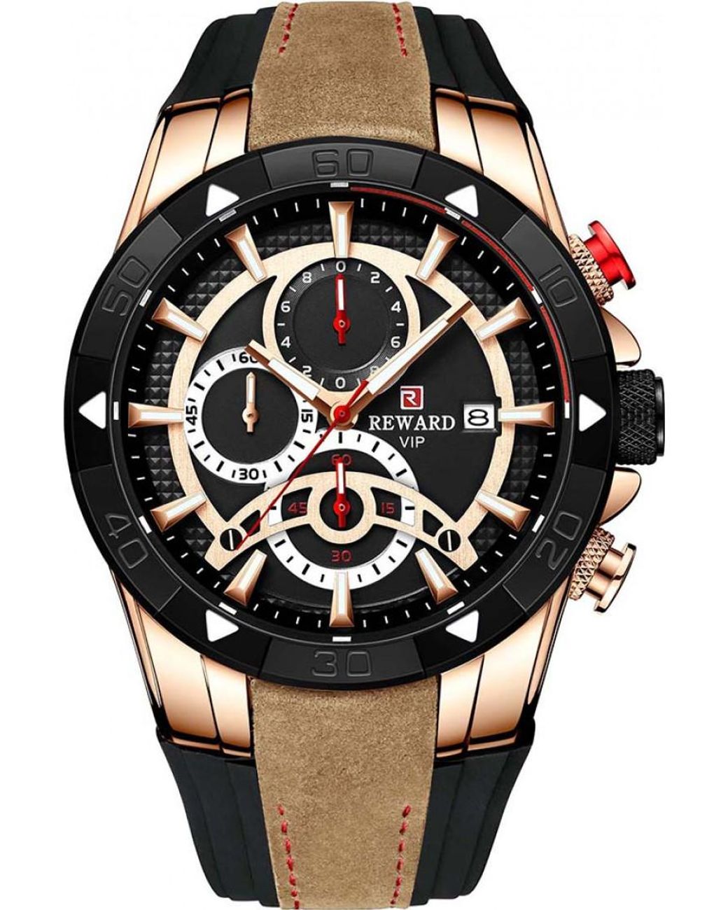 Reward Black 83013M-D Vanguard Watch for men