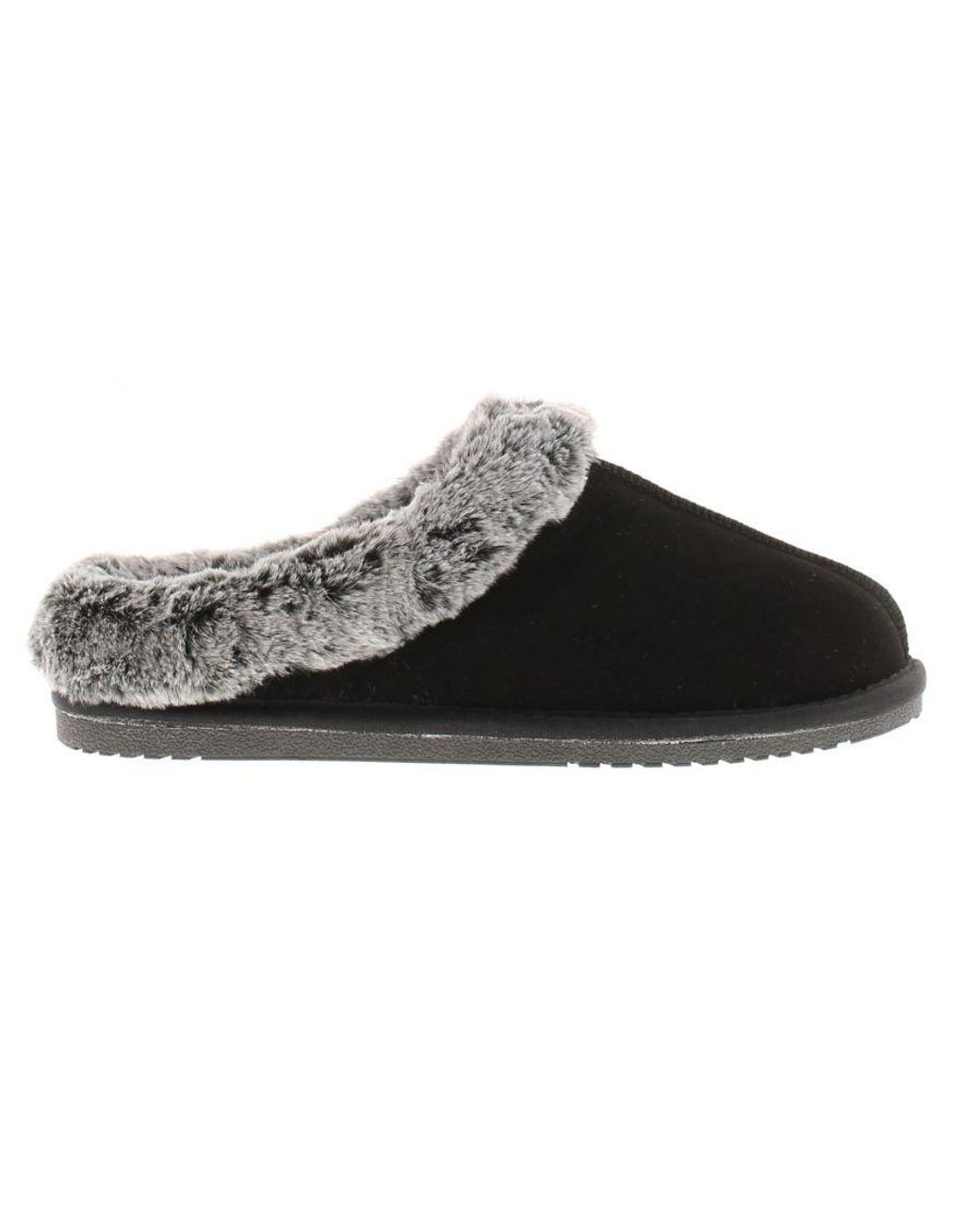 Hush Puppies Slippers Mule Amara Leather Black Leather Lyst UK