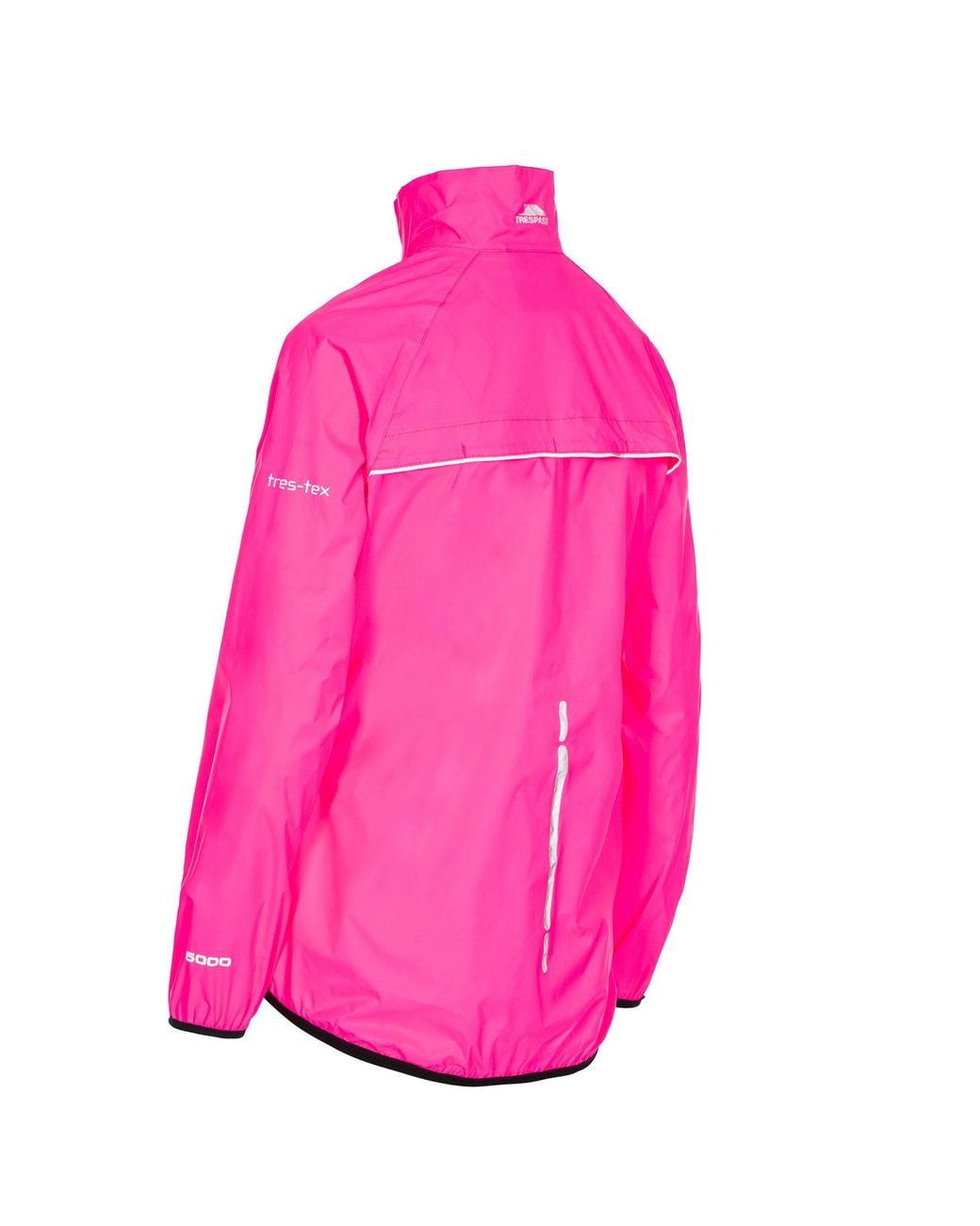 Trespass Pink Ladies Beaming Packaway Hi-Vis Jacket