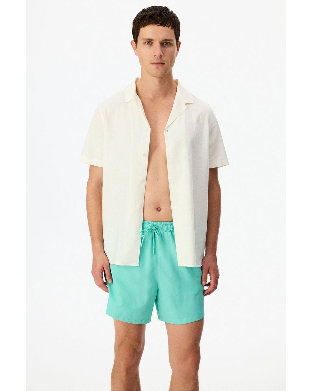 Penti Green Basic Swim Shorts for men