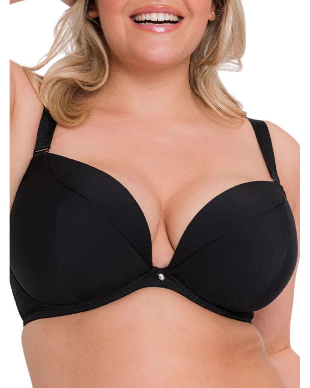 Curvy Kate Black Superplunge Multiway Plunge Bra