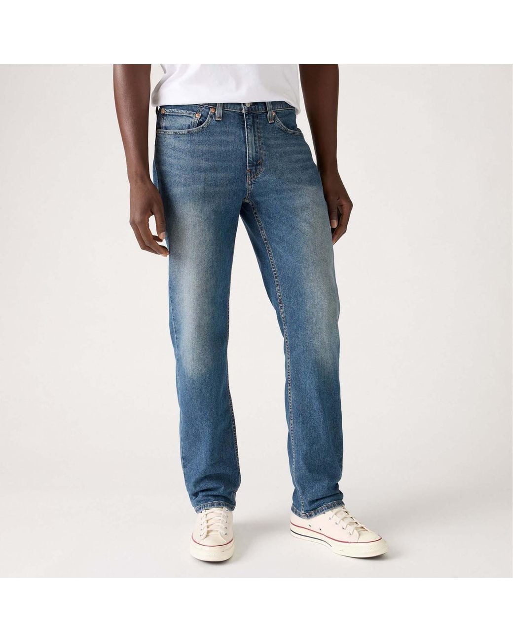 Levi's Blue 514 Straight-Fit Jeans for men